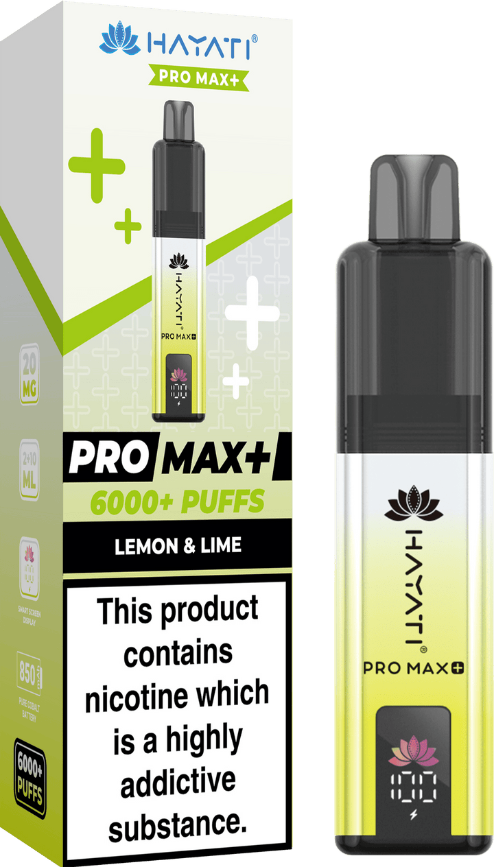 Hayati Crystal Pro Max+ 6000 Puffs Vape Kit #Simbavapes#