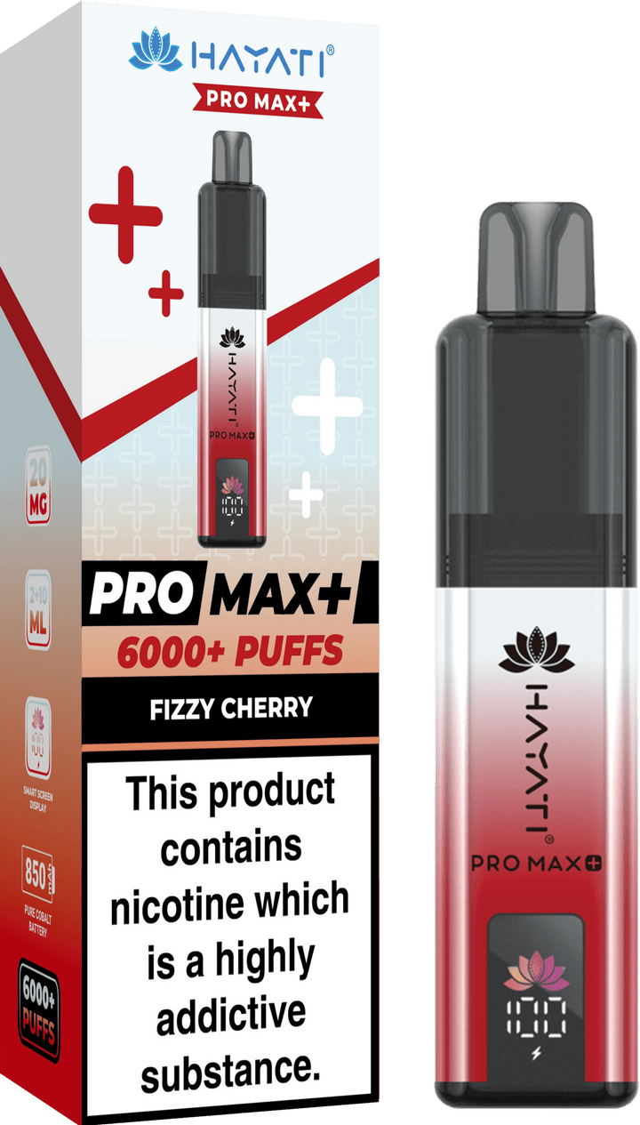 Hayati Crystal Pro Max+ 6000 Puffs Vape Kit #Simbavapes#