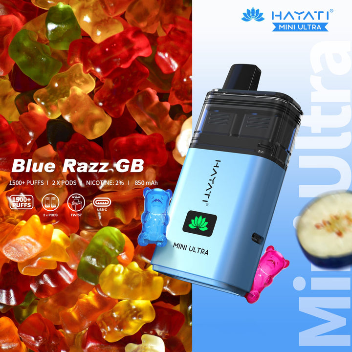 Hayati Mini Ultra 1500 Disposable Vape #Simbavapes#