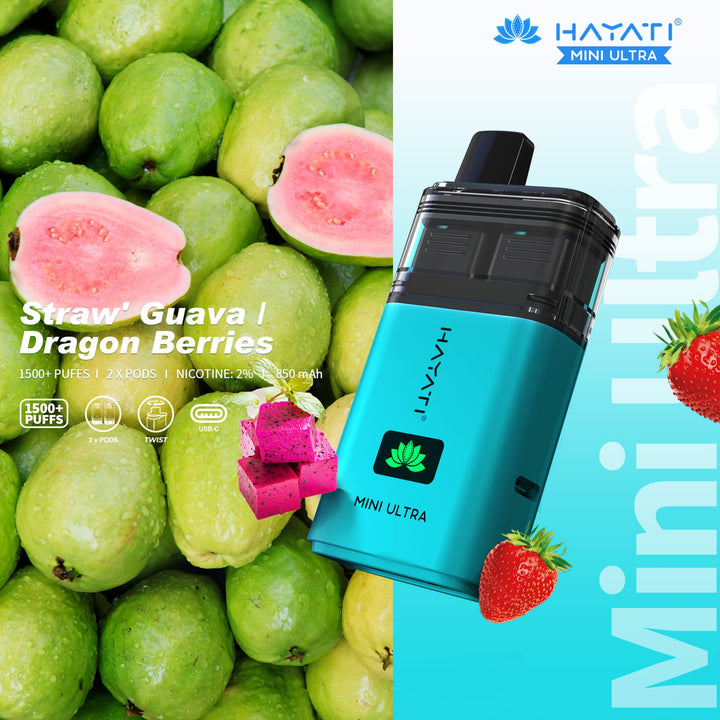 Hayati Mini Ultra 1500 Disposable Vape #Simbavapes#