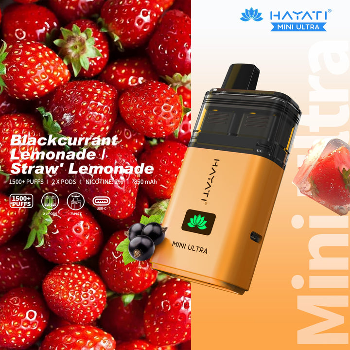 Hayati Mini Ultra 1500 Disposable Vape #Simbavapes#