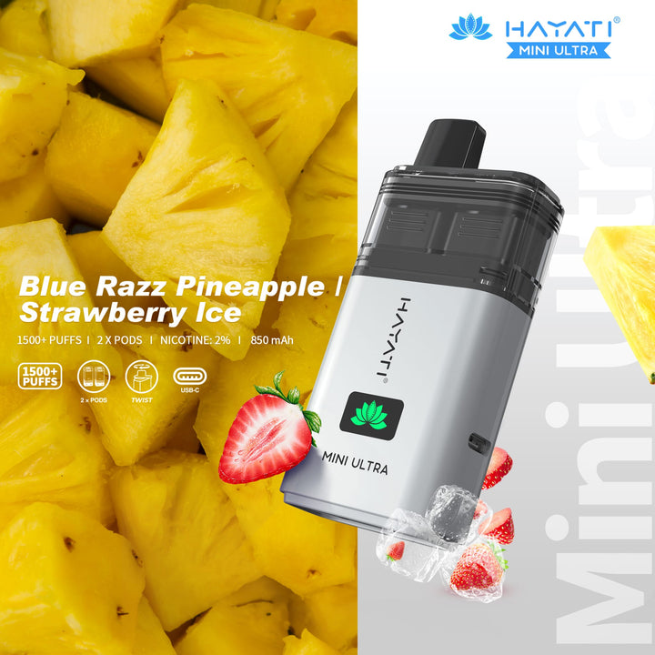 Hayati Mini Ultra 1500 Disposable Vape #Simbavapes#