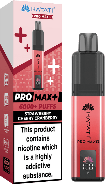 Hayati Pro Max Plus 6000 Puffs Vape Kit - 20mg Simbavapes