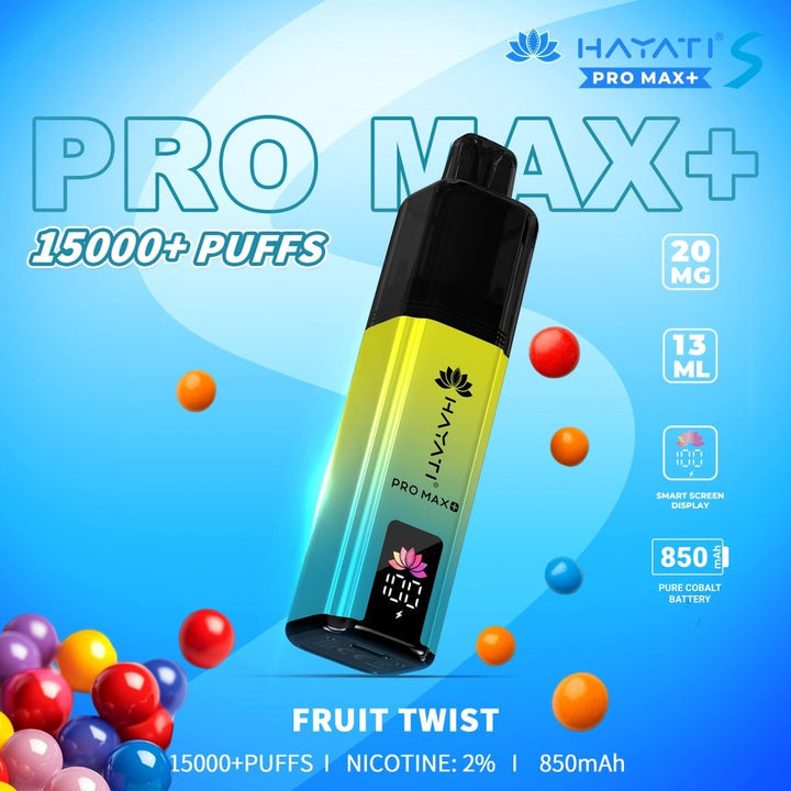 Hayati Pro Max S Plus 15K Pod Vape Kit Simbavapes
