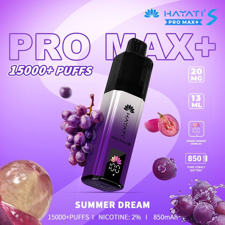 Hayati Pro Max S Plus 15K Pod Vape Kit Simbavapes