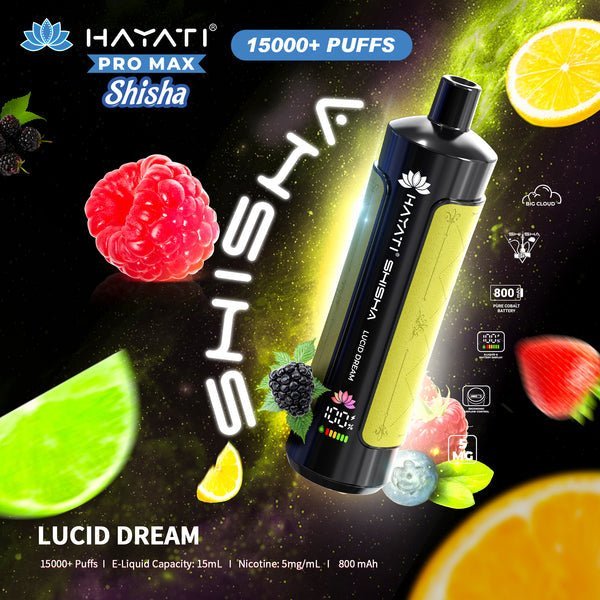 Hayati Pro Max Shisha 15000 Disposable Vape #Simbavapes#