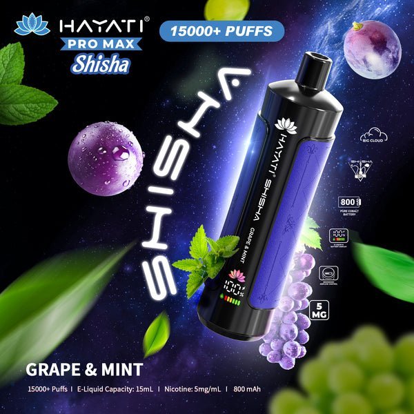 Hayati Pro Max Shisha 15000 Disposable Vape #Simbavapes#