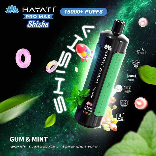 Hayati Pro Max Shisha 15000 Disposable Vape #Simbavapes#