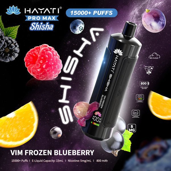 Hayati Pro Max Shisha 15000 Disposable Vape #Simbavapes#