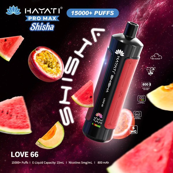 Hayati Pro Max Shisha 15000 Disposable Vape #Simbavapes#