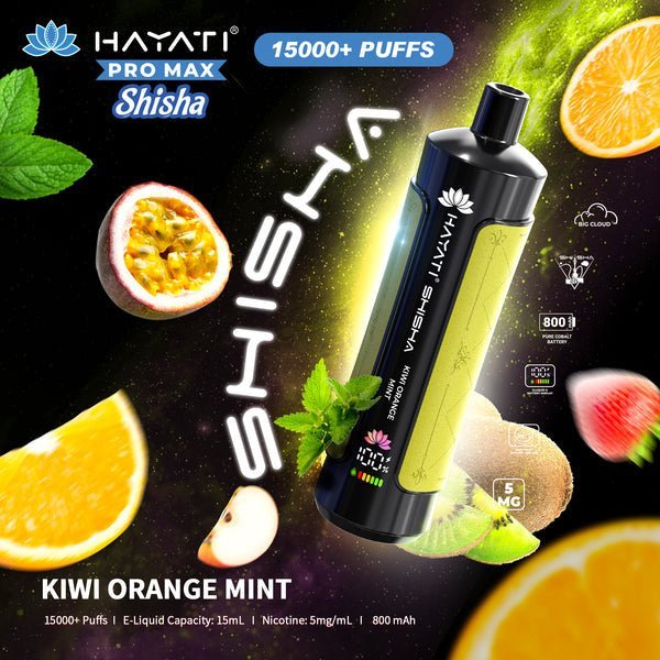 Hayati Pro Max Shisha 15000 Disposable Vape #Simbavapes#