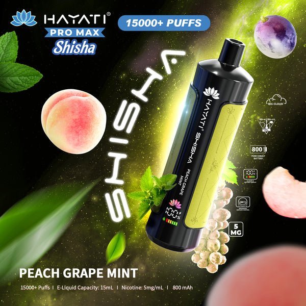 Hayati Pro Max Shisha 15000 Disposable Vape #Simbavapes#