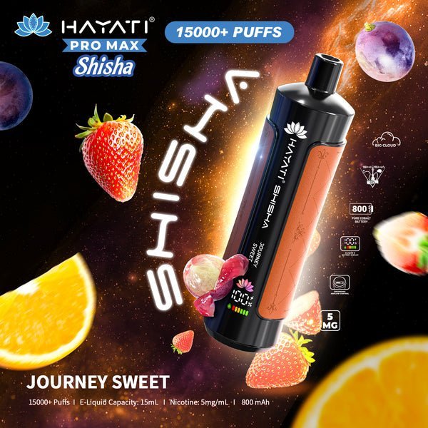 Hayati Pro Max Shisha 15000 Disposable Vape #Simbavapes#