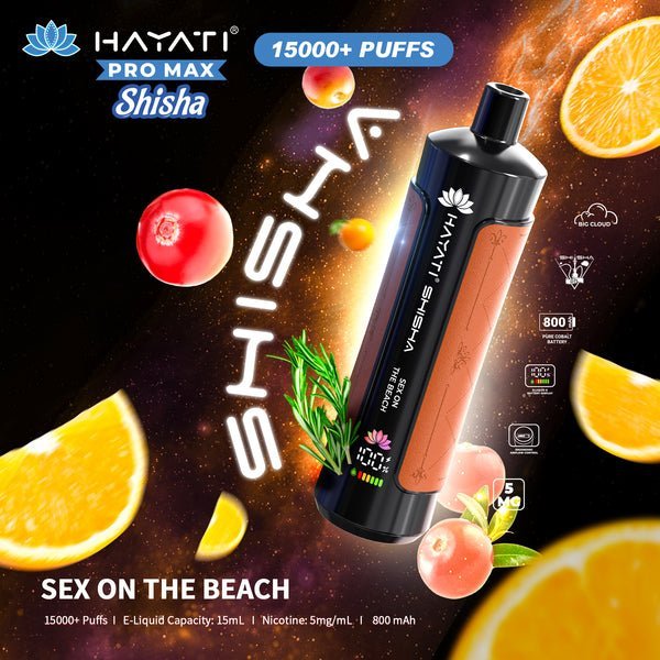 Hayati Pro Max Shisha 15000 Disposable Vape #Simbavapes#