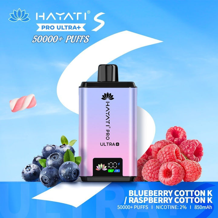 Hayati Pro Ultra Plus S 50K Prefilled Pod Vape Kit hi Simbavapes
