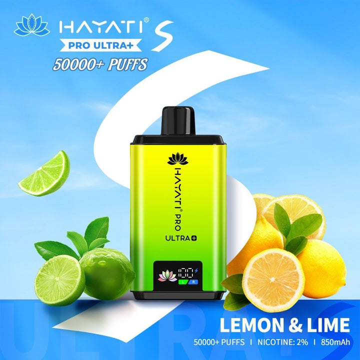 Hayati Pro Ultra Plus S 50K Prefilled Pod Vape Kit hi Simbavapes