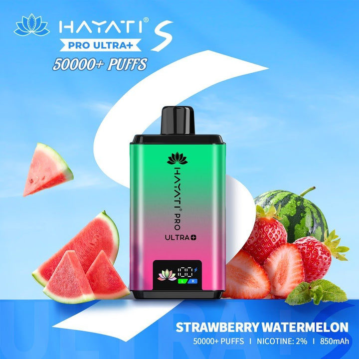 Hayati Pro Ultra Plus S 50K Prefilled Pod Vape Kit hi Simbavapes