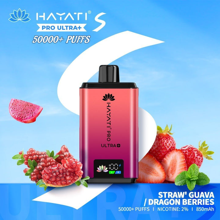 Hayati Pro Ultra Plus S 50K Prefilled Pod Vape Kit hi Simbavapes