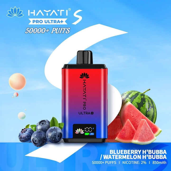 Hayati Pro Ultra Plus S 50K Prefilled Pod Vape Kit hi Simbavapes