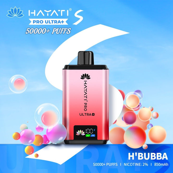 Hayati Pro Ultra Plus S 50K Prefilled Pod Vape Kit hi Simbavapes