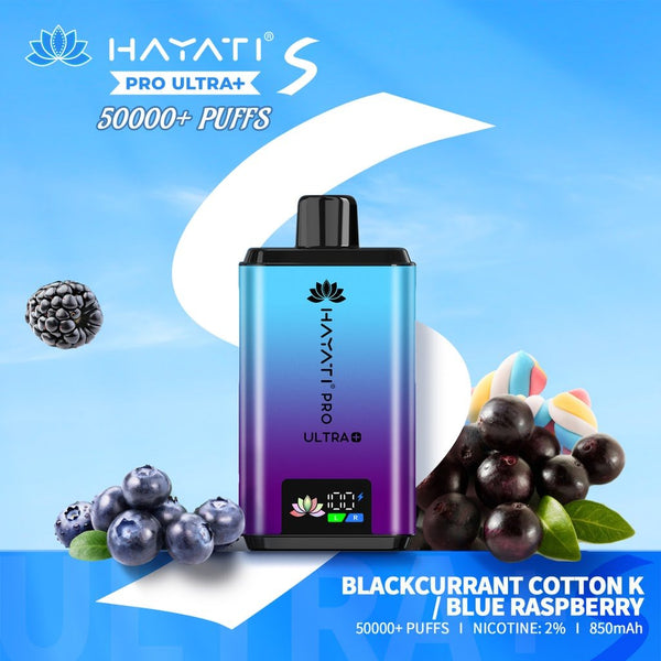 Hayati Pro Ultra Plus S 50K Prefilled Pod Vape Kit hi Simbavapes