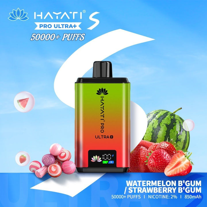 Hayati Pro Ultra Plus S 50K Prefilled Pod Vape Kit hi Simbavapes