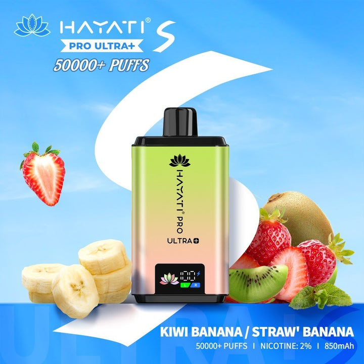 Hayati Pro Ultra Plus S 50K Prefilled Pod Vape Kit hi Simbavapes