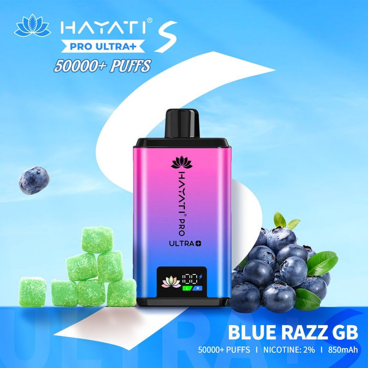 Hayati Pro Ultra Plus S 50K Prefilled Pod Vape Kit hi Simbavapes