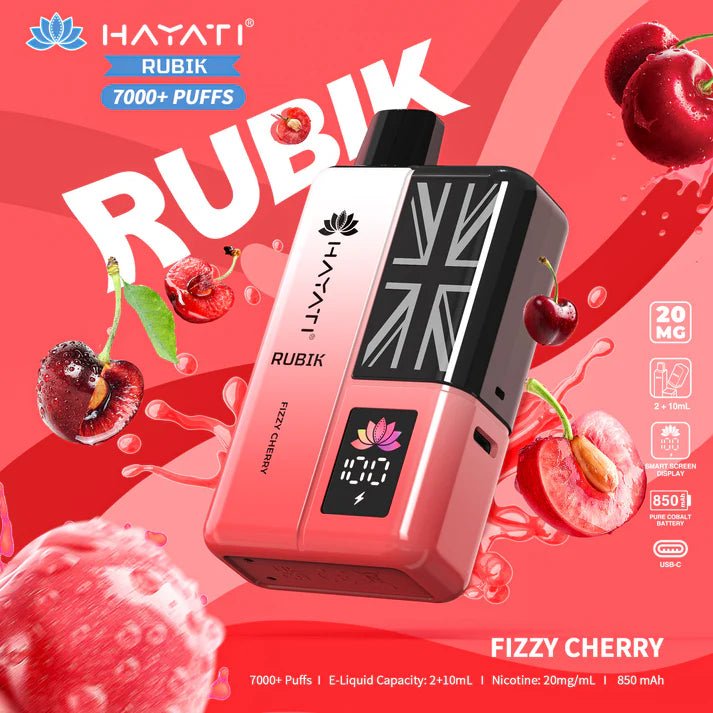 Hayati Rubik 7000+ Puffs Disposable Pod Vape Kit #Simbavapes#