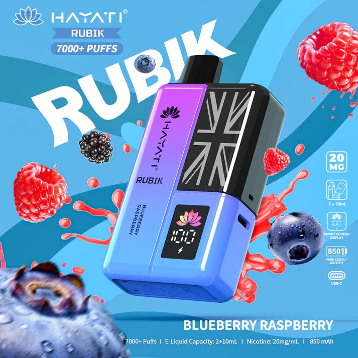 Hayati Rubik 7000+ Puffs Disposable Pod Vape Kit #Simbavapes#