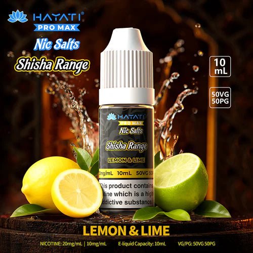 Hayati Shisha Range Nic Salts (Box of 10) Simbavapes