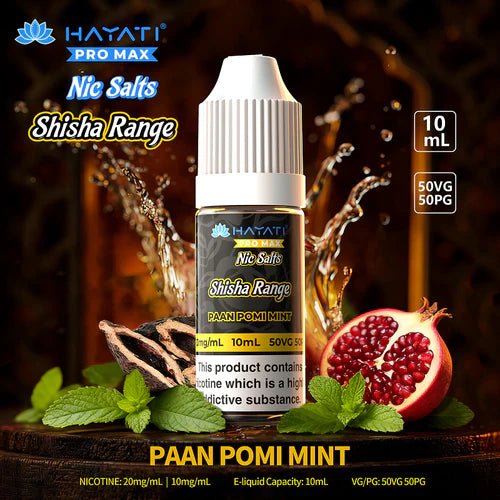 Hayati Shisha Range Nic Salts (Box of 10) Simbavapes