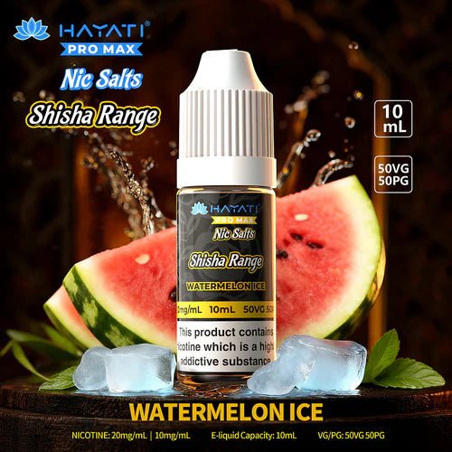 Hayati Shisha Range Nic Salts (Box of 10) Simbavapes