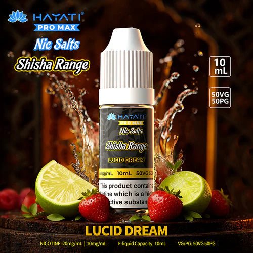 Hayati Shisha Range Nic Salts (Box of 10) Simbavapes