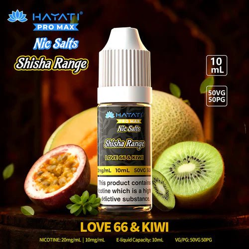 Hayati Shisha Range Nic Salts (Box of 10) Simbavapes