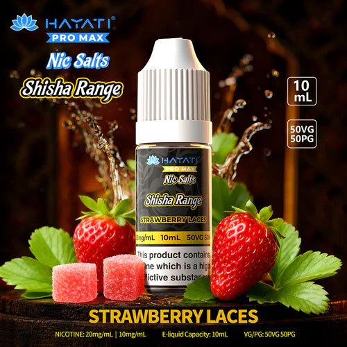 Hayati Shisha Range Nic Salts (Box of 10) Simbavapes