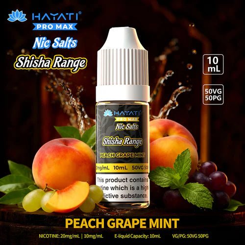 Hayati Shisha Range Nic Salts (Box of 10) Simbavapes