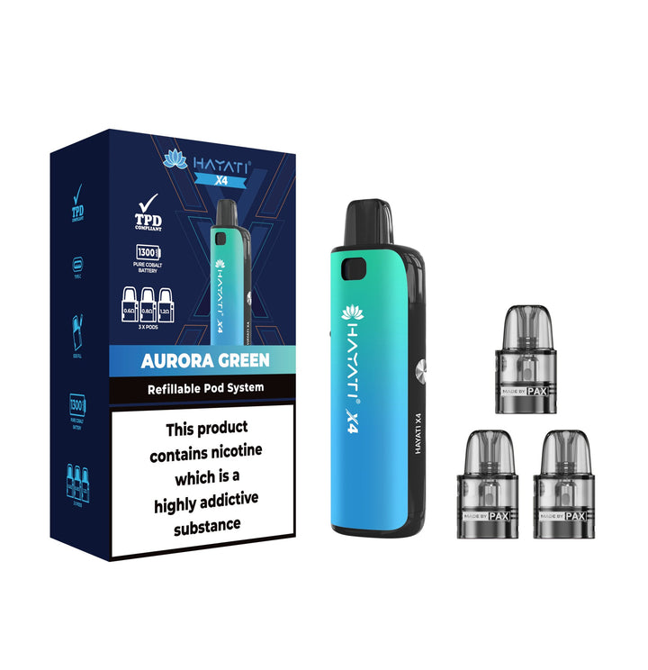 Hayati X4 Refillable Pod System Kit #Simbavapes#