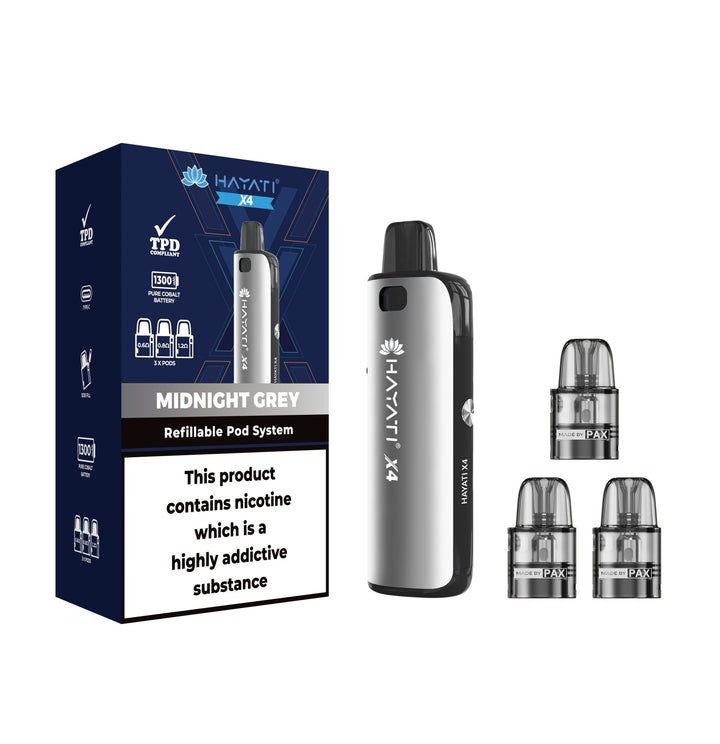 Hayati X4 Refillable Pod System Kit #Simbavapes#