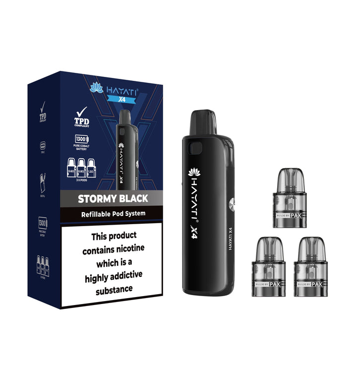 Hayati X4 Refillable Pod System Kit #Simbavapes#