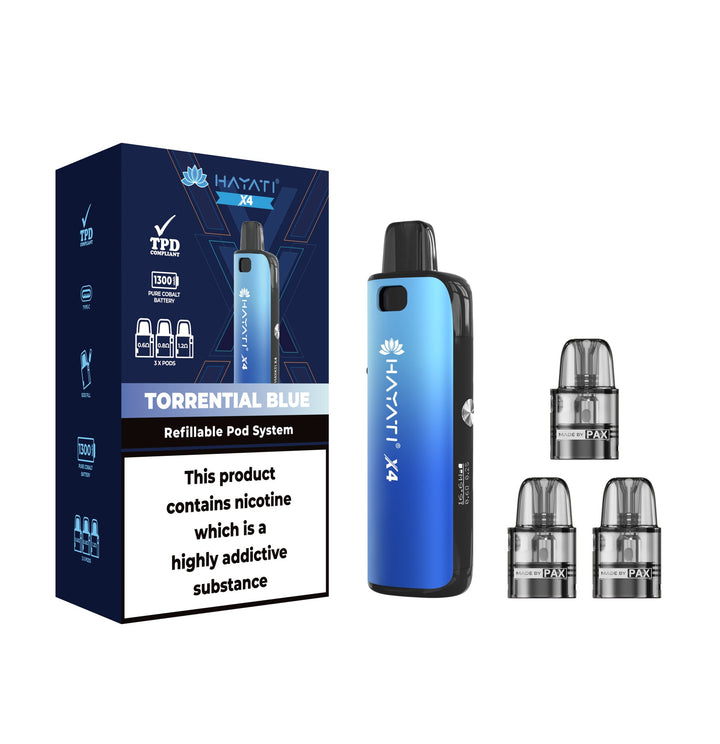 Hayati X4 Refillable Pod System Kit #Simbavapes#