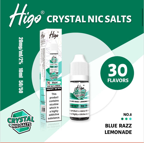 Higo Crystal Nic Salt 10ml E - Liquid Box of 10 #Simbavapes#