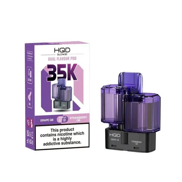 HQD Glow Air 35K Prefilled Pods Simbavapes