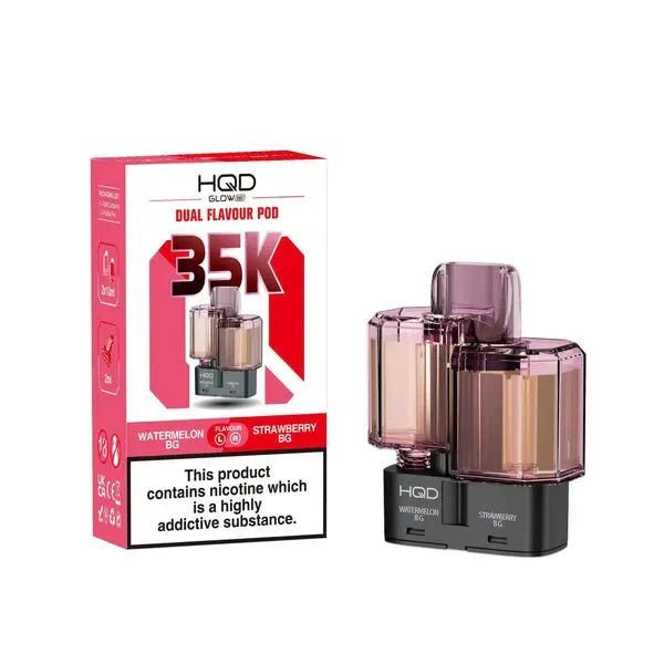 HQD Glow Air 35K Prefilled Pods Simbavapes