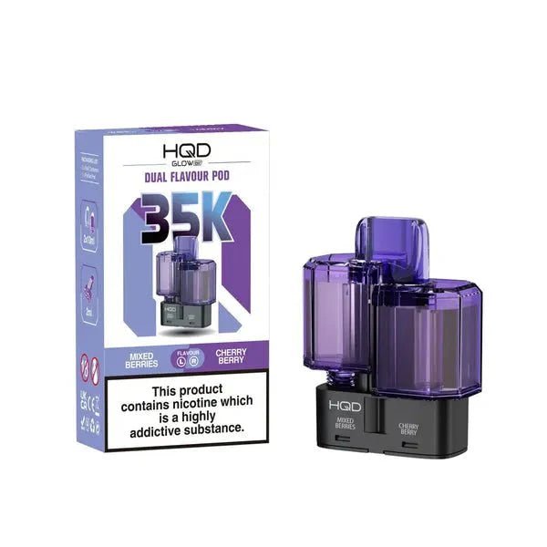 HQD Glow Air 35K Prefilled Pods Simbavapes