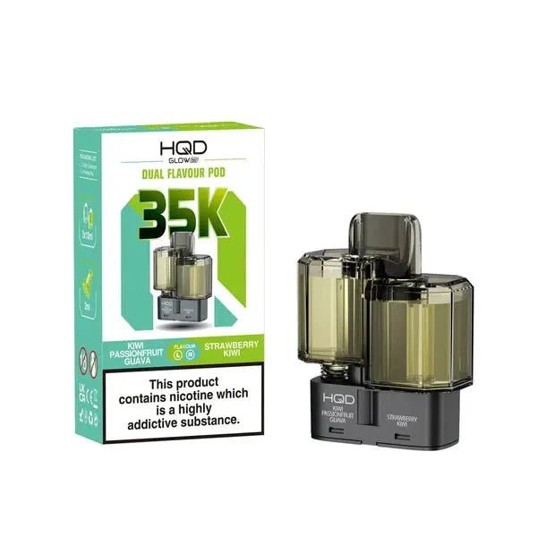 HQD Glow Air 35K Prefilled Pods Simbavapes