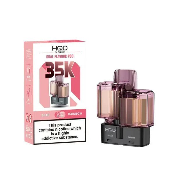 HQD Glow Air 35K Prefilled Pods Simbavapes