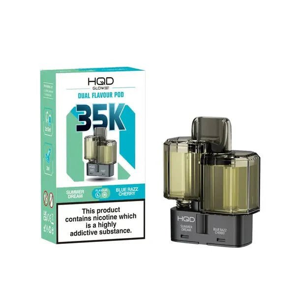 HQD Glow Air 35K Prefilled Pods Simbavapes