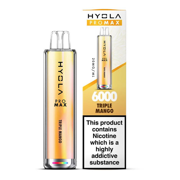 HYOLA PRO MAX 6000 Disposable Vape (BOX OF 10) #Simbavapes#