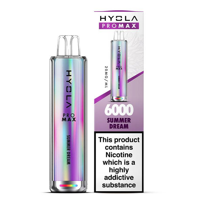 HYOLA PRO MAX 6000 Disposable Vape (BOX OF 10) #Simbavapes#